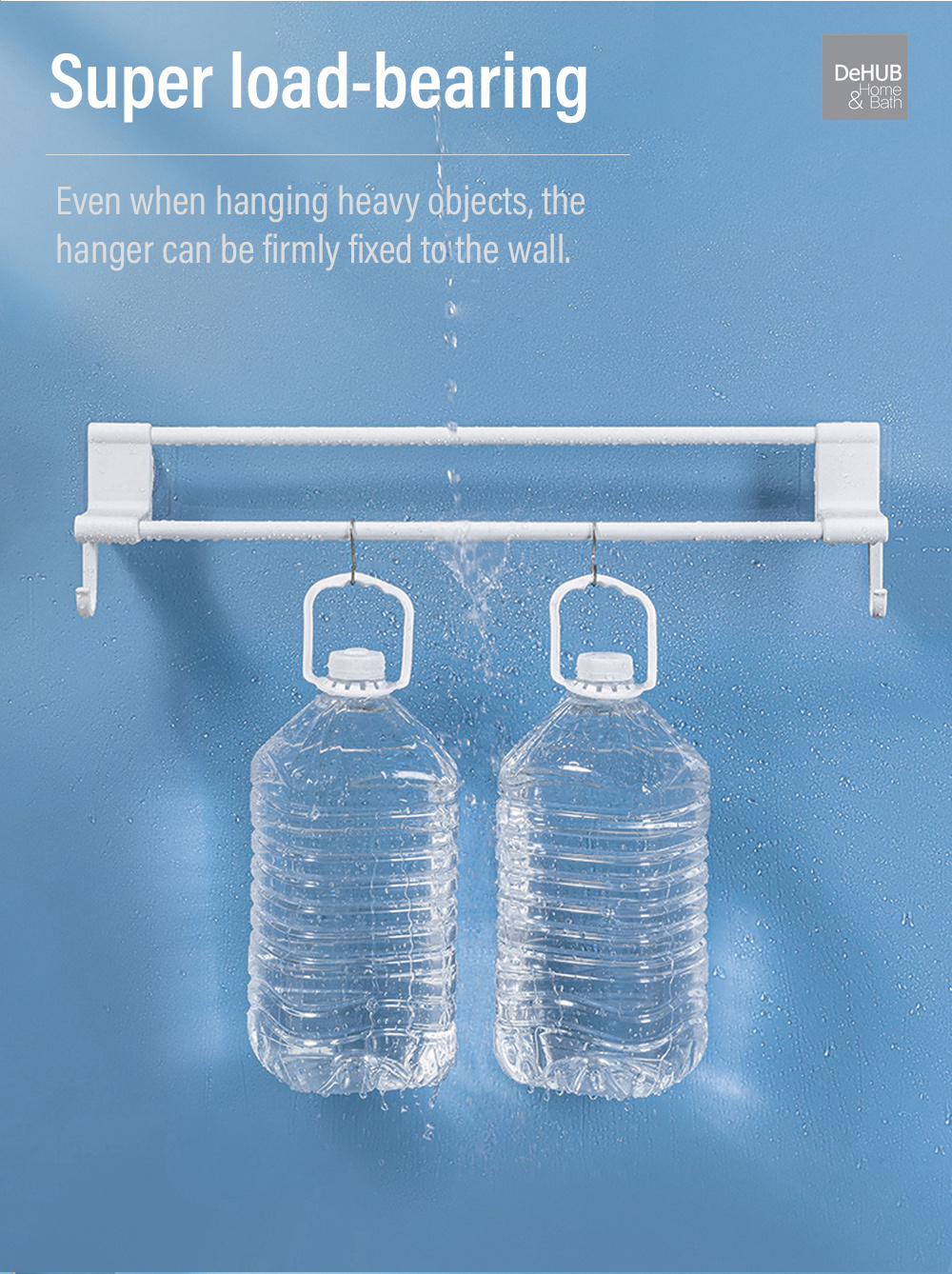 KOREA DeHUB Vacuum Pad Towel Hanger-3